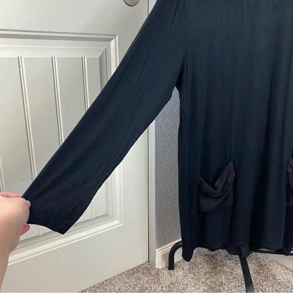 LOGO - by Lori Goldstein - tunic length long sleeve top - Picture 7 of 8